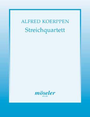 Koerppen, A: String quartet no 1