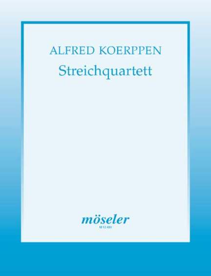 Koerppen, A: String quartet no 1