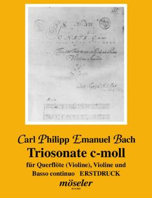 Bach, C P E: Trio sonata C minor H 592