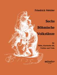 Metzler, F: Six Bohemian folk dances