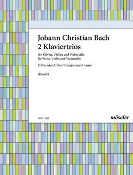 Bach, J C: 2 Klaviertrios op. 15