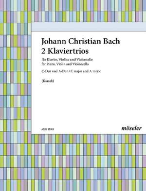 Bach, J C: Two piano trios op. 15