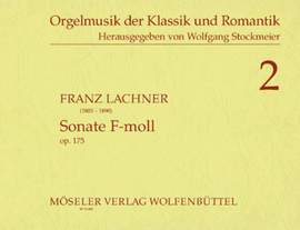 Lachner, F: Sonata F minor F minor op. 175