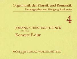 Rinck, J C H: Konzert F-Dur F major