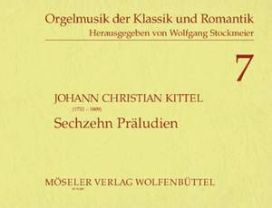 Kittel, J C: 16 Präludien