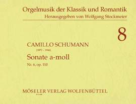Schumann, C: Sonata No. 6 a minor A minor op. 110