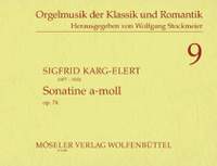 Karg-Elert, S: Sonatine a-Moll A minor op. 74
