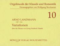 Landmann, A: Variations on a theme by Handel op. 29 10