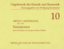 Landmann, A: Variations on a theme by Handel op. 29