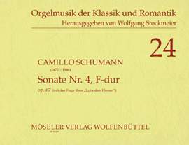Schumann, C: Sonata No. 4 F major F major op. 67