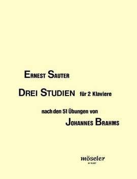 Brahms, J: Drei Studien WoO 6