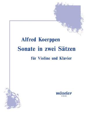 Koerppen, A: Sonata in two sets