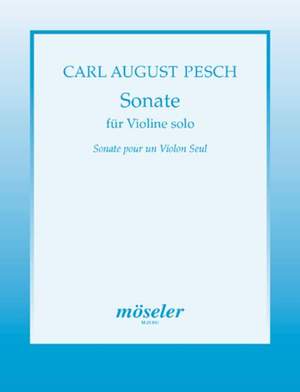 Pesch, C A: Sonata B-flat major