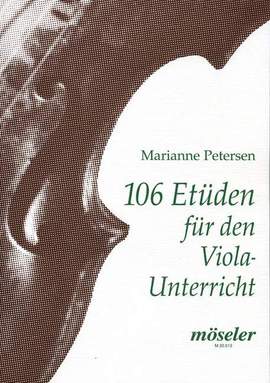 Petersen, M: 106 Etüden Für Den Viola-unterricht