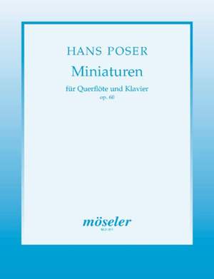 Poser, H: Miniatures op. 60