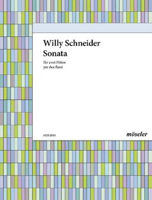 Schneider, W: Sonata