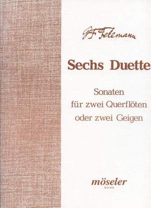 Telemann: Six sonatas op. 2 TWV 40:101-106
