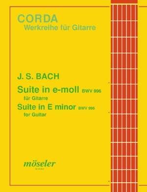 Bach, J S: Suite E minor BWV 996