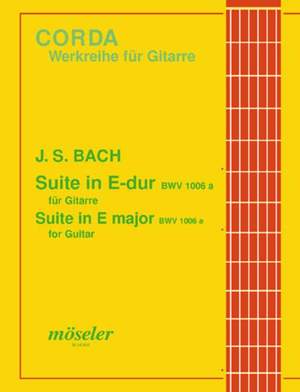 Bach, J S: Suite E major BWV 1006a