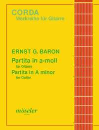 Baron, E G: Partita A minor