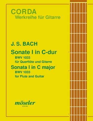 Bach, J S: Sonata No. 1 C major BWV 1033
