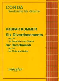 Kummer, K: Six Divertissements op. 70