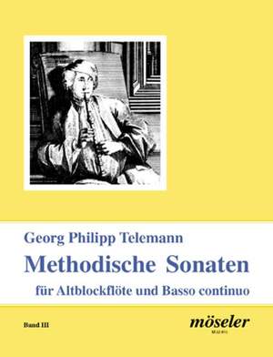 Telemann: Methodical sonatas Band 3