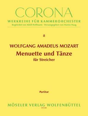 Mozart, W A: Menuets and dances 8
