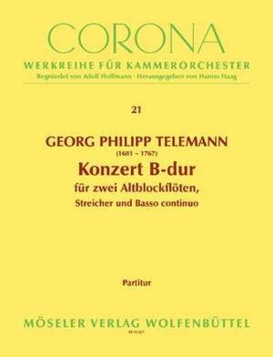 Telemann: Concerto B-flat major TWV 52:B1