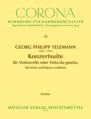 Telemann: Concertante suite D major TWV 55:D6