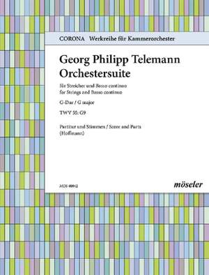 Telemann: Orchestral suite G major TWV 55:G9