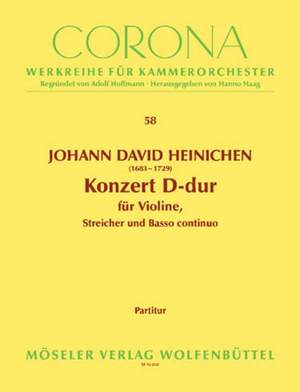 Heinichen, J D: Concerto D major 58