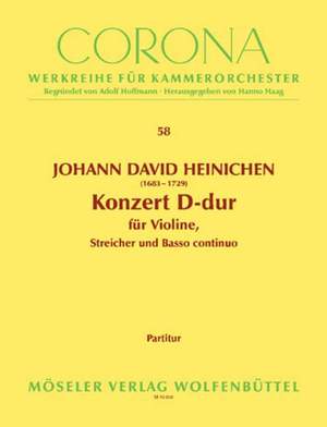 Heinichen, J D: Concerto D major 58