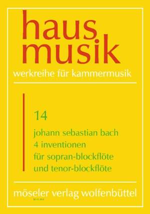 Bach, J S: Four inventions 14