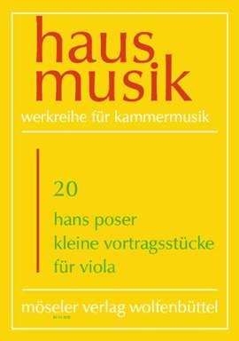 Poser, H: Kleine Vortragsstücke