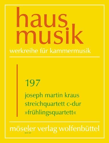 Kraus, J M: String quartet C major C major WoO