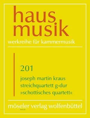 Kraus, J M: String quartet G major 201