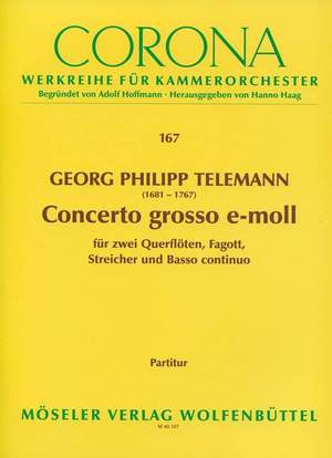 Telemann: Concerto grosso E minor TWV 52:e2