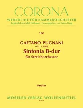 Pugnani, G: Sinfonia B-flat major B flat major