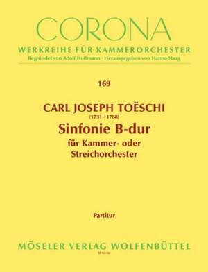 Toeschi, C J: Sinfonia B-flat major op. 1/5 169