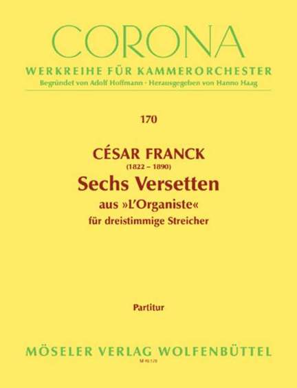 Franck: Six versettes 170