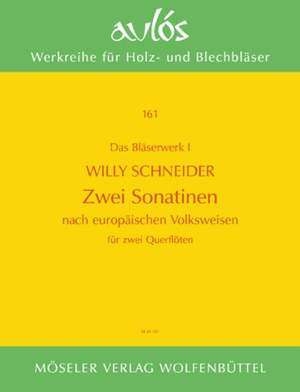 Schneider, W: Two sonatinas on European folk songs Issue 1