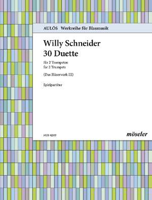 Schneider, W: 30 duets Issue 3