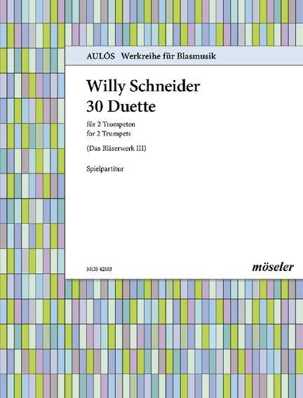 Schneider, W: 30 duets Issue 3