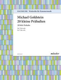 Goldstein, M: 20 little preludes 213