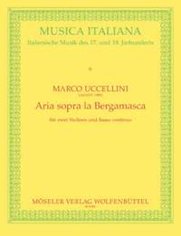 Uccellini, M: Aria on "La Bergamasca" 6