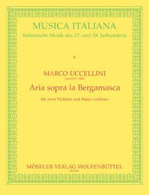 Uccellini, M: Aria on "La Bergamasca" 6
