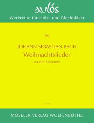 Bach, J S: Four-part christmas songs 194