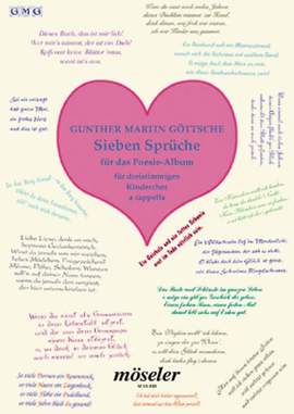Goettsche, G M: Sieben Sprüche für das Poesie-Album op. 52