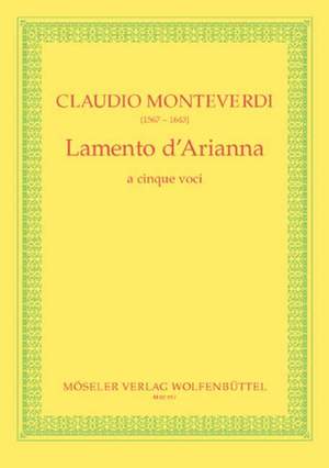Monteverdi, C: Arianna’s lament